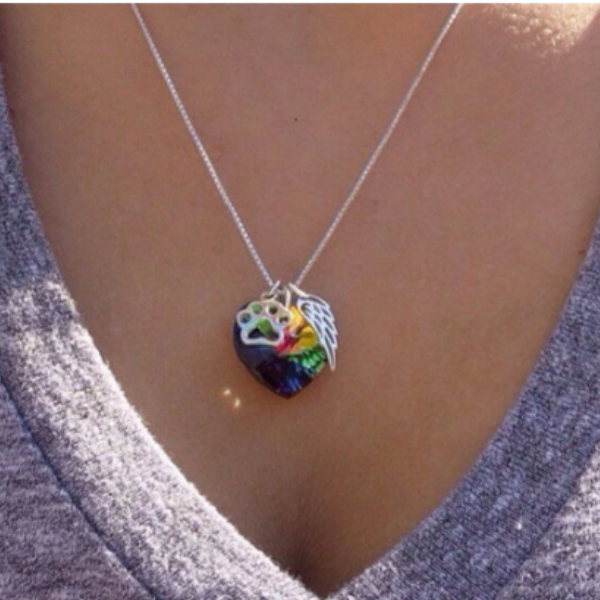 Rainbow bridge sale necklace